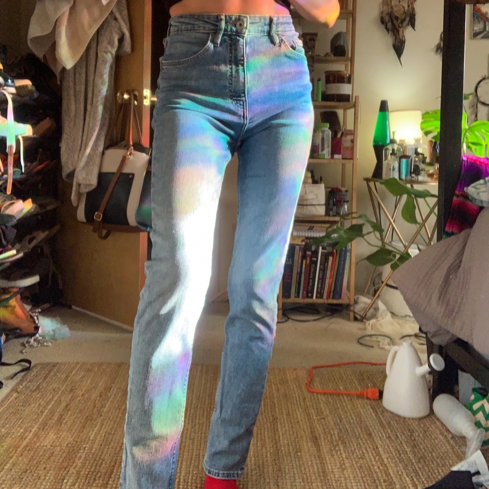 H&M cute retro girlfriend jeans!